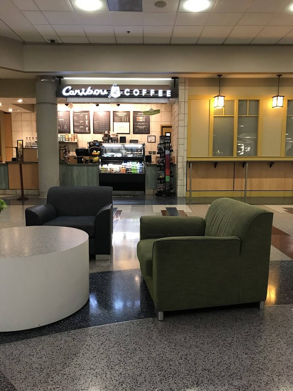 Caribou Coffee | cafe | 1 Richard E Byrd Terminal Drive Atrium, Richmond, VA 23250, USA | 8042221227 OR +1 804-222-1227