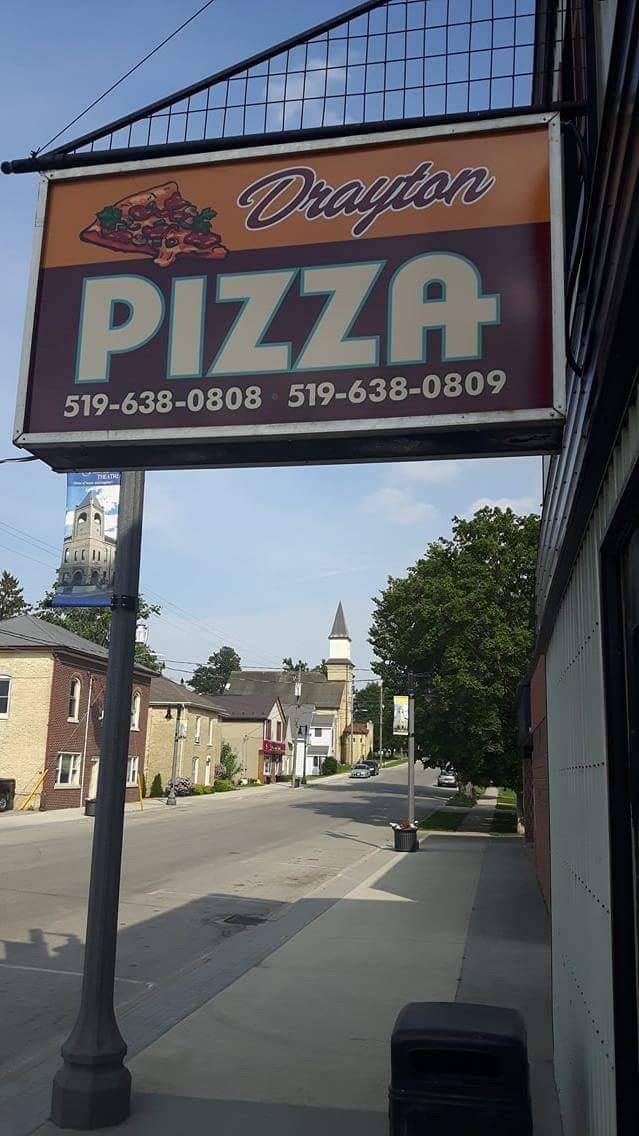 Drayton Pizza | restaurant | 11 Main St E, Drayton, ON N0G 1P0, Canada | 5196380808 OR +1 519-638-0808
