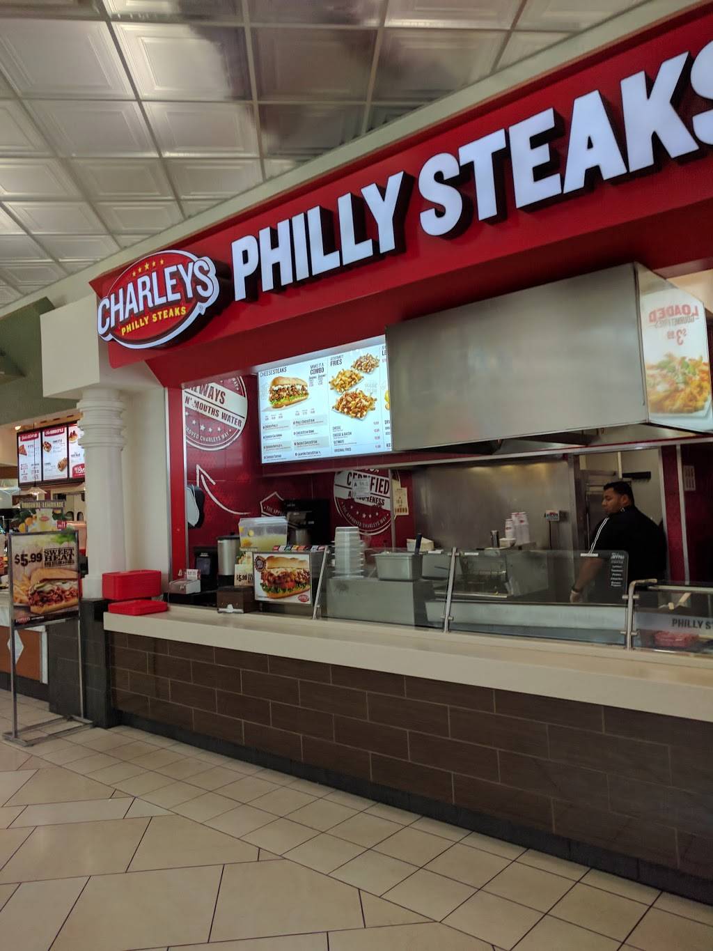 Charleys Philly Steaks | restaurant | 1105 Walnut St FC-09, Cary, NC 27511, USA | 9196519339 OR +1 919-651-9339