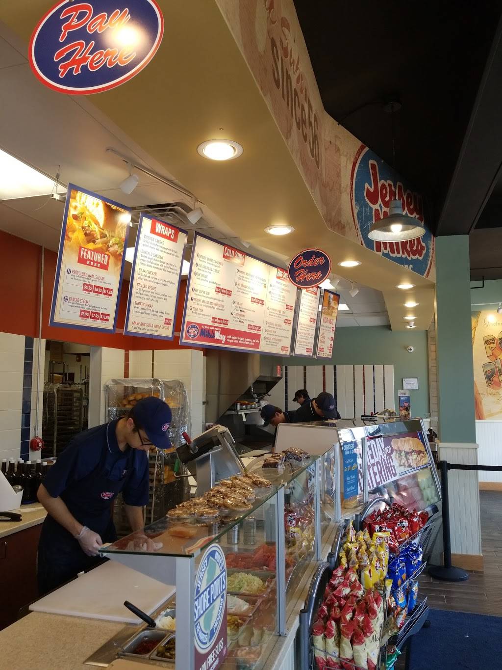 Jersey Mikes Subs | restaurant | 305 E Ridgewood Ave, Ridgewood, NJ 07450, USA | 2018575377 OR +1 201-857-5377