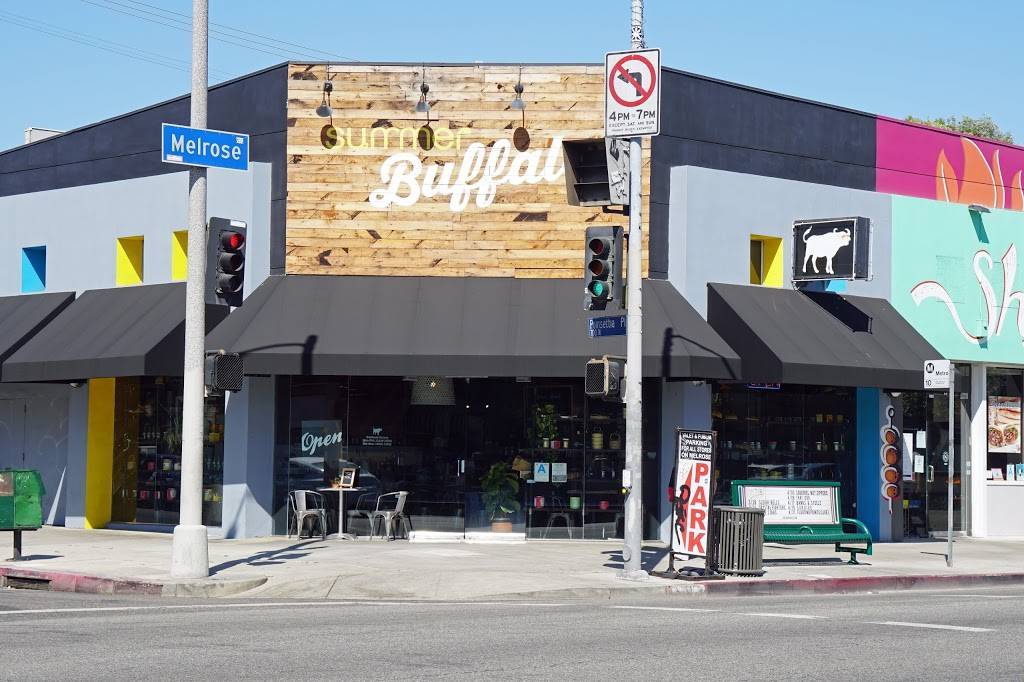 Summer Buffalo (Melrose) | restaurant | 7275 Melrose Ave, Los Angeles, CA 90046, USA | 3239388808 OR +1 323-938-8808