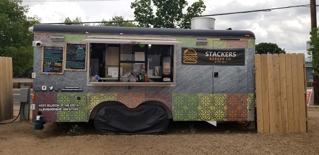 Stackers Burger Co. (Food Truck) | restaurant | 6901 San Antonio Dr NE (off of Lousiana &, Santa Monica Ave NE, Albuquerque, NM 87109, USA | 5058102574 OR +1 505-810-2574