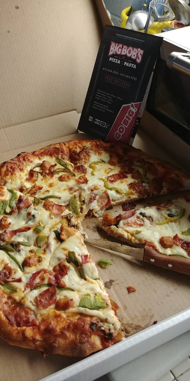 Big Bobs Classic Pizza and Pasta | restaurant | 235 Gore Rd, Kingston, ON K7K 6N3, Canada | 6135443555 OR +1 613-544-3555