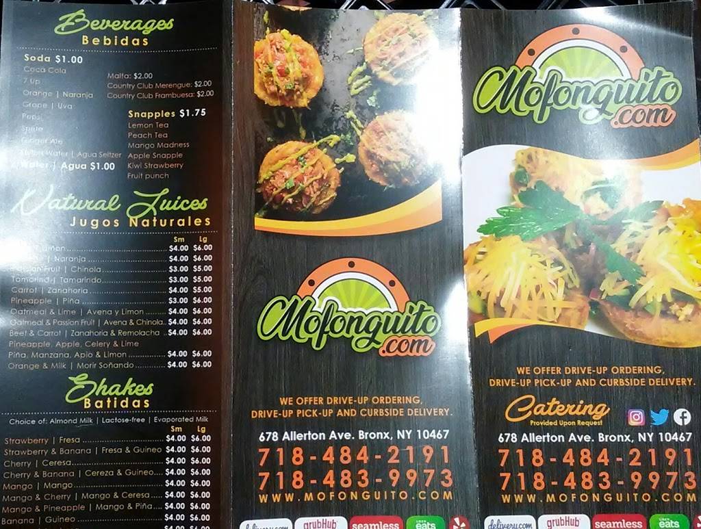 Mofonguito.com | restaurant | 678 Allerton Ave, Bronx, NY 10467, USA | 7184842191 OR +1 718-484-2191