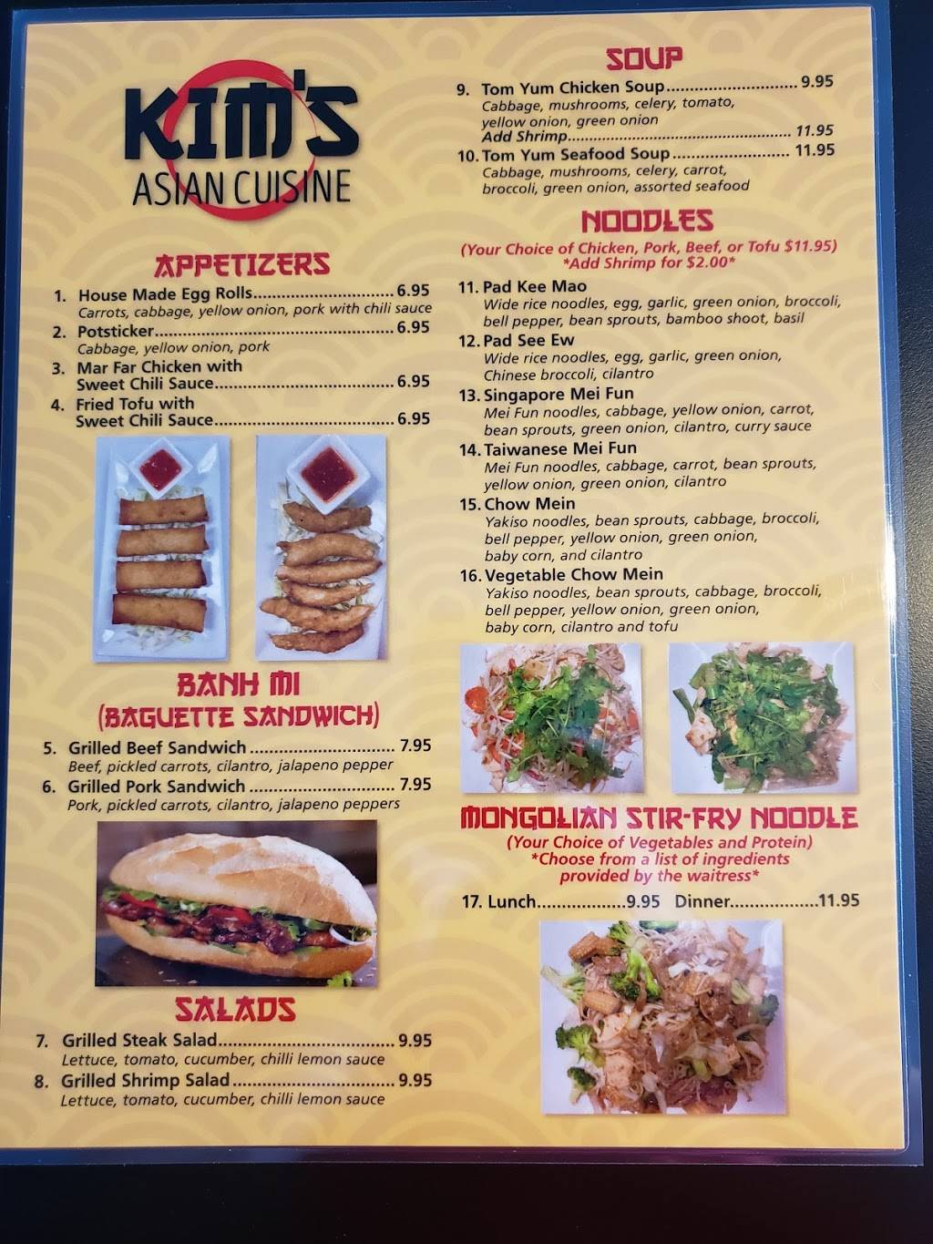 Kims Asian Cuisine | restaurant | 2091 River Rd, Eugene, OR 97404, USA | 5413575725 OR +1 541-357-5725