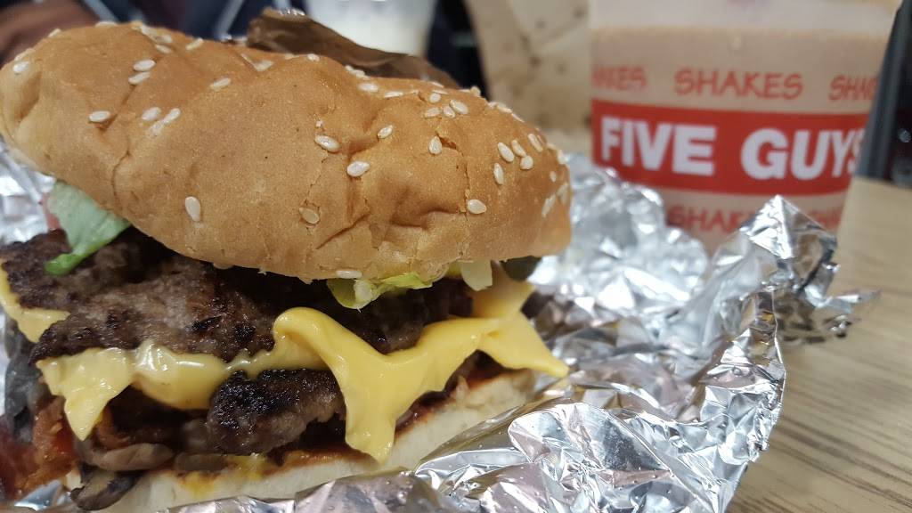 Five Guys | meal takeaway | 1205 The Alameda, San Jose, CA 95126, USA | 4088168230 OR +1 408-816-8230