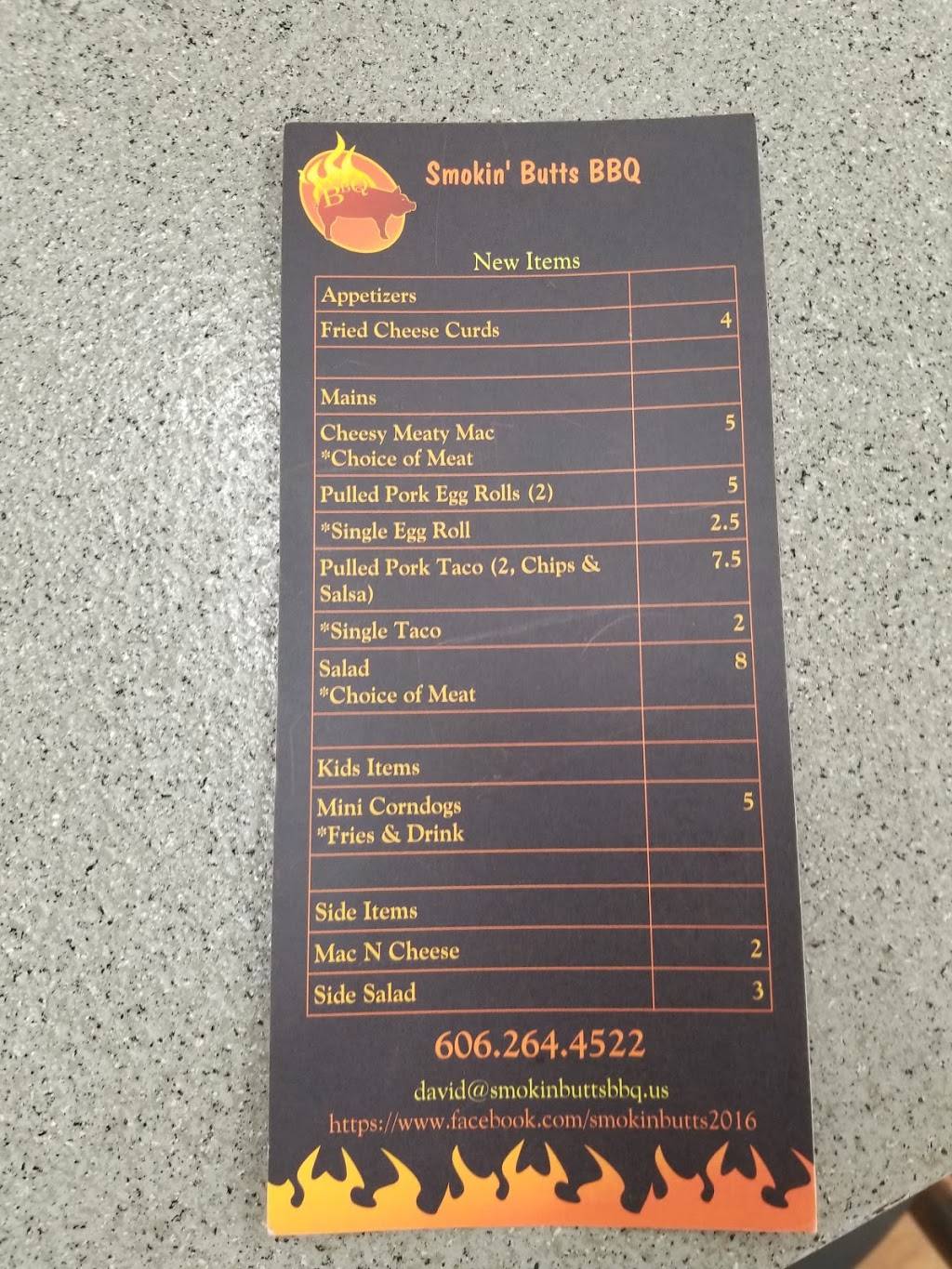 Smokin Butts BBQ | restaurant | 3000 KY-1107, Paintsville, KY 41240, USA | 6062644522 OR +1 606-264-4522