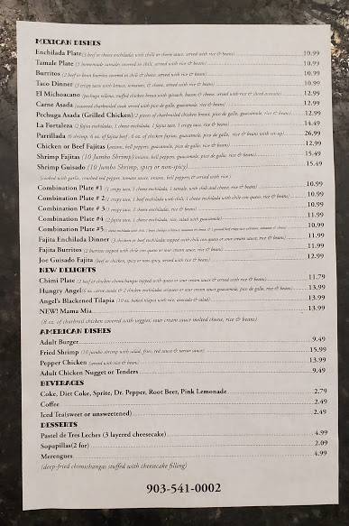 La Fortaleza Mexican Cuisine by Angel | restaurant | 1028 Co Rd 4209, Jacksonville, TX 75766, USA | 9035410002 OR +1 903-541-0002