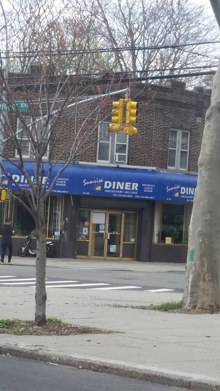 Sunrise Diner | meal takeaway | 45-04 Parsons Blvd, Flushing, NY 11355, USA | 7188864855 OR +1 718-886-4855