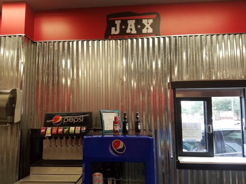 Jax Burgers Fries & Shakes | restaurant | 12002 Shadow Creek Pkwy, Pearland, TX 77584, USA | 7134362201 OR +1 713-436-2201