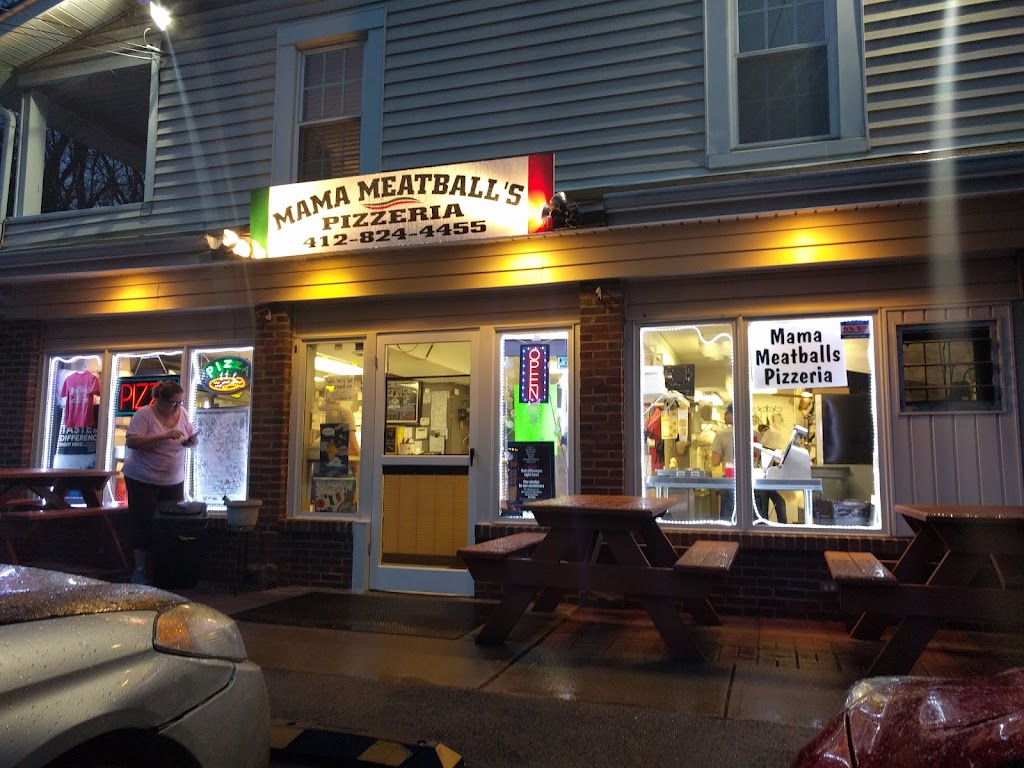 Mama Meatballs Pizzeria | restaurant | 623 Brown Ave, Turtle Creek, PA 15145, USA | 4128244455 OR +1 412-824-4455
