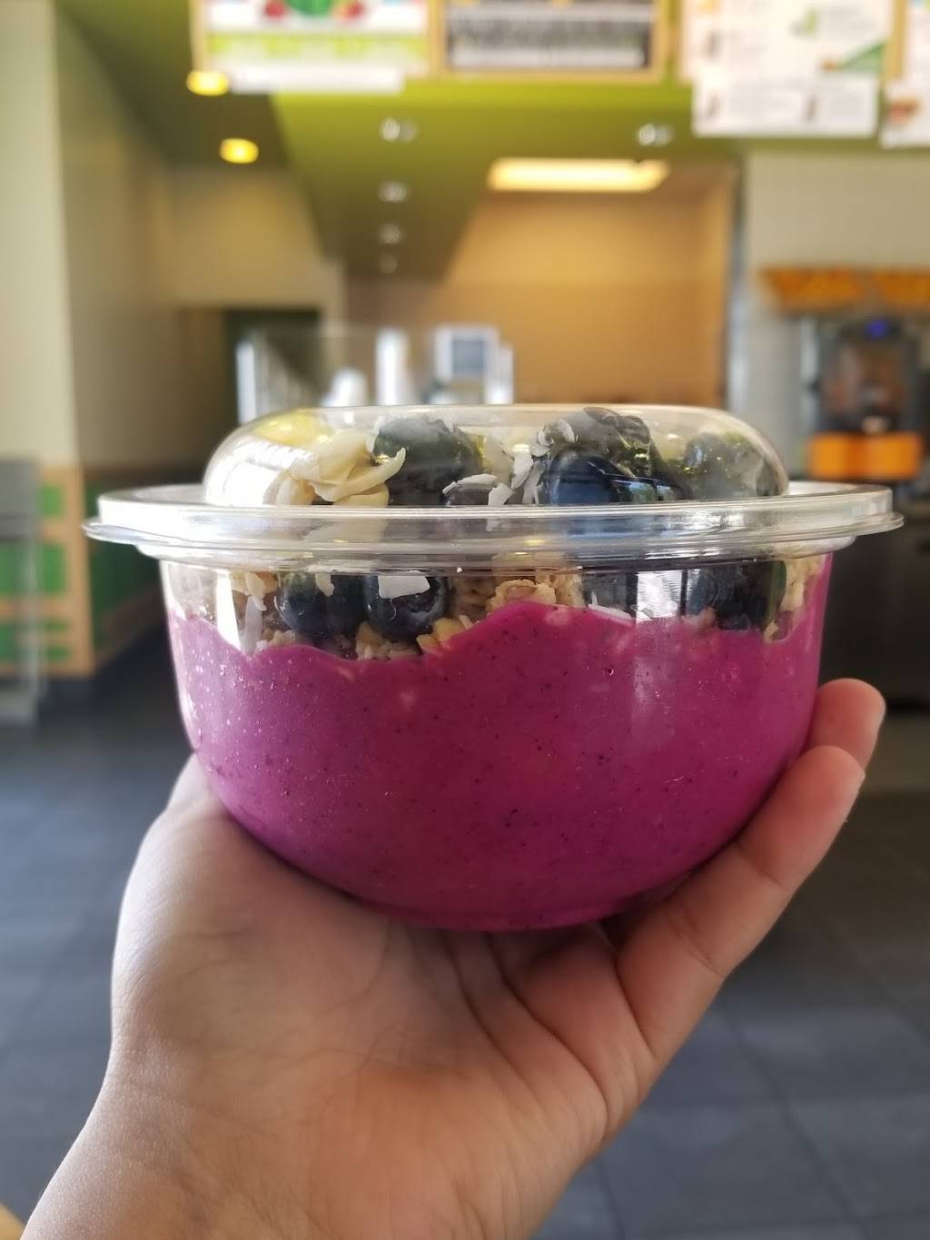 Jamba Juice Sierra Lakes Marketplace | restaurant | 16635 Sierra Lakes Pkwy #100, Fontana, CA 92336, USA | 9093653370 OR +1 909-365-3370