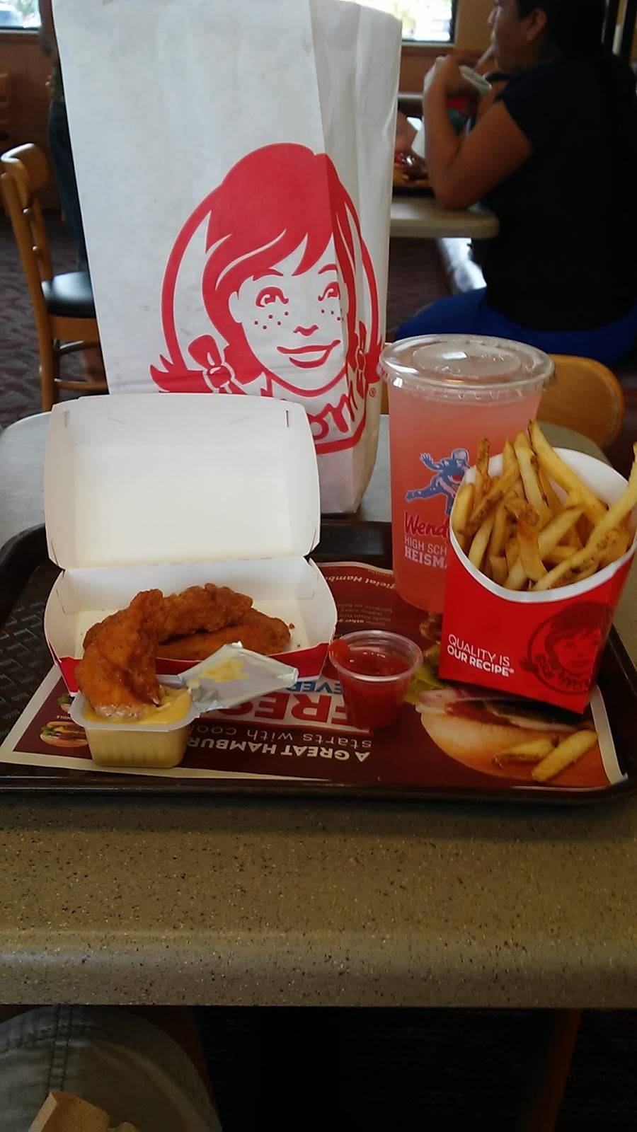 Wendys | restaurant | 3075 45th St, West Palm Beach, FL 33407, USA | 5616878534 OR +1 561-687-8534
