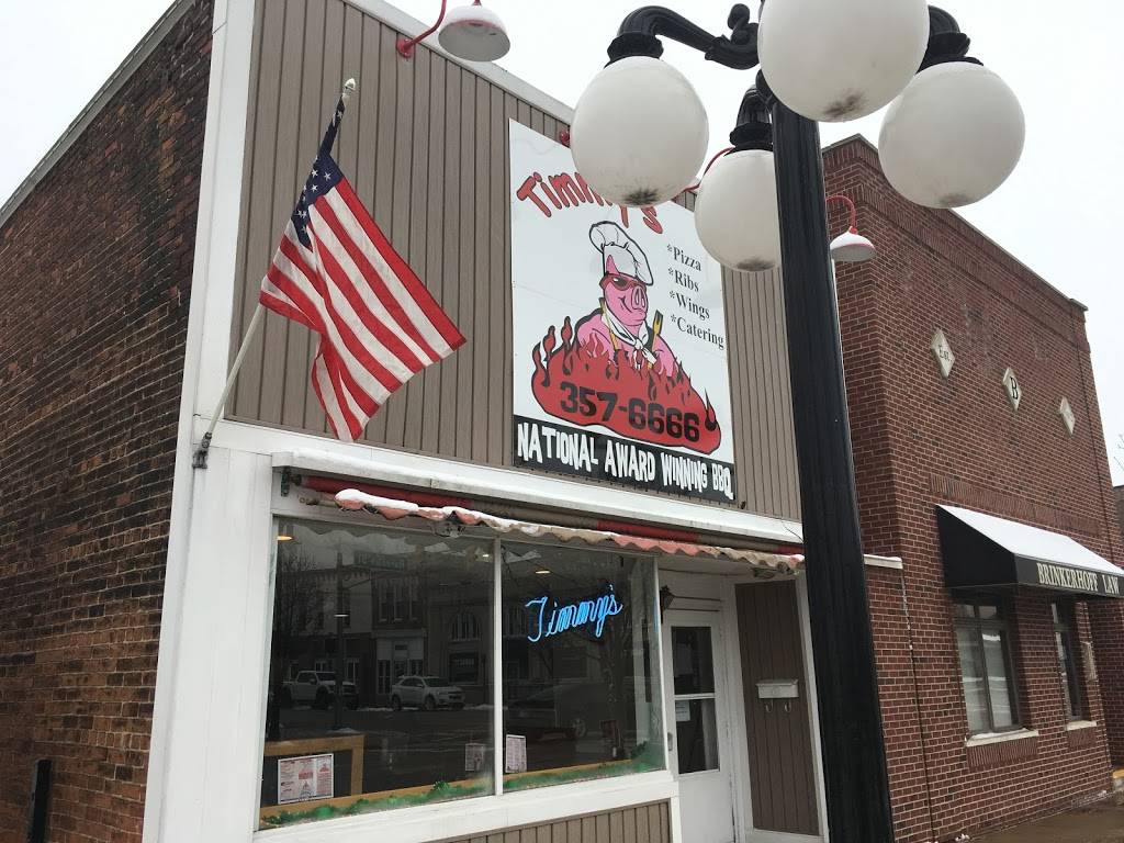Timmys Pizza & BBQ | restaurant | 105 N Randolph St, Garrett, IN 46738, USA | 2603576666 OR +1 260-357-6666
