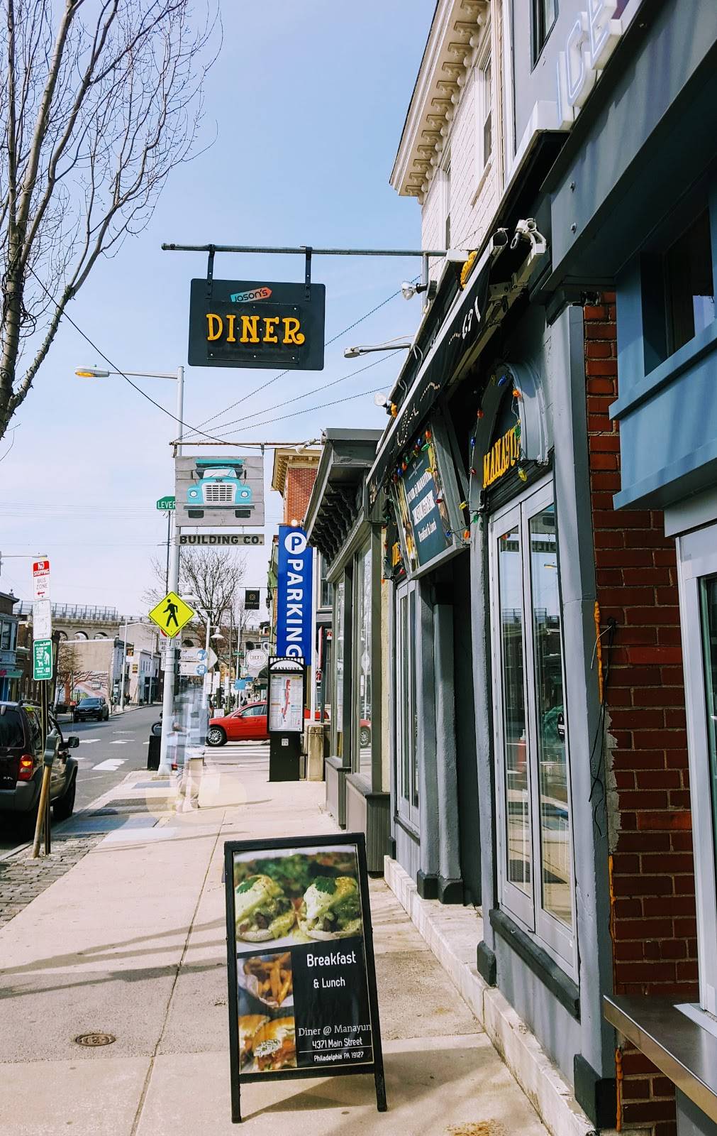 Diner@Manayunk | meal takeaway | 4371 Main St, Philadelphia, PA 19127, USA | 2679005512 OR +1 267-900-5512