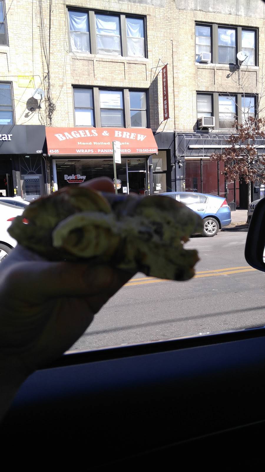 Bagels & Brew | bakery | 4305 Broadway, Astoria, NY 11103, USA | 7185454440 OR +1 718-545-4440