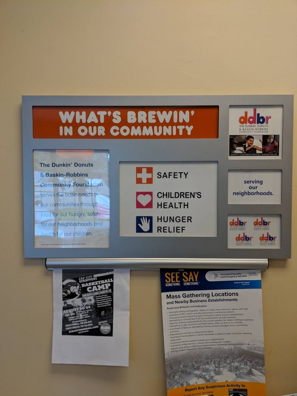 Dunkin | bakery | 2915 Amsterdam Rd, Glenville, NY 12302, USA | 5183823161 OR +1 518-382-3161