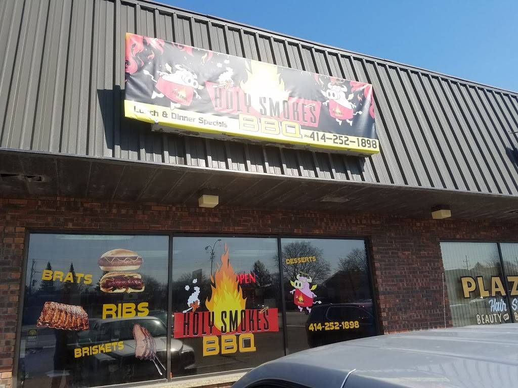 Holy Smokes BBQ | restaurant | 5908 N 76th St, Milwaukee, WI 53218, USA | 4142521898 OR +1 414-252-1898
