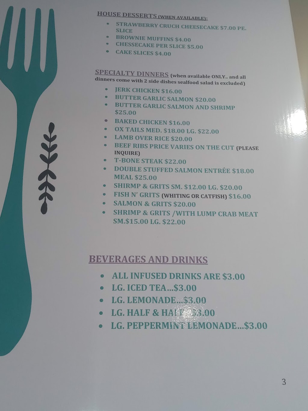 Sakinas Peace & Tranquillity | restaurant | 2007 W 3rd St, Chester, PA 19013, USA | 6108480192 OR +1 610-848-0192