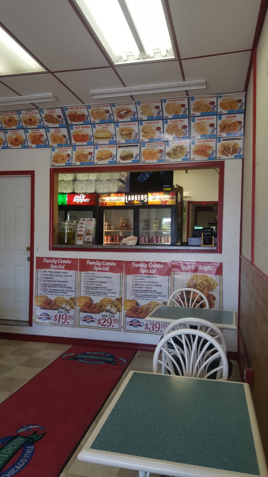 Pops / Louisiana Fish and Chicken | restaurant | 3354 S Jefferson Ave, St. Louis, MO 63118, USA | 3146800000 OR +1 314-680-0000