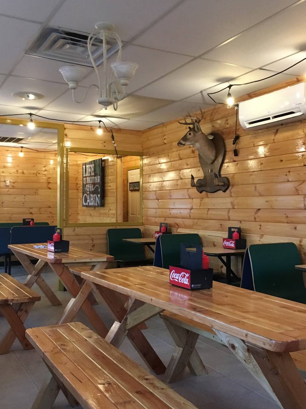 The Burger Cabin | restaurant | 20905 E Main St, Huntingdon, TN 38344, USA | 7315353437 OR +1 731-535-3437