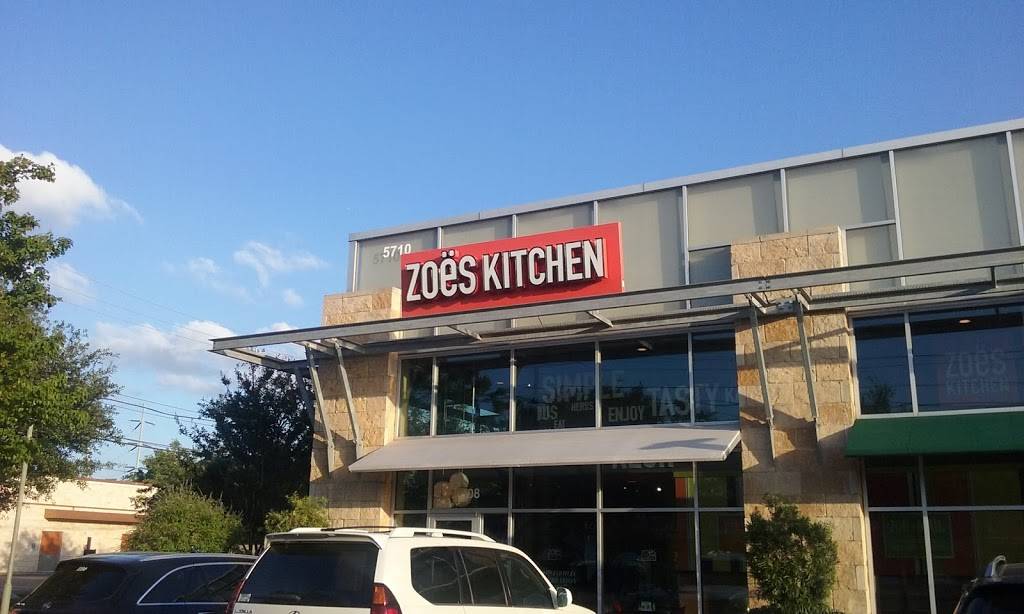 Zoës Kitchen | restaurant | 5710 West Lovers Lane, Ste 108, Dallas, TX 75209, USA | 2143570100 OR +1 214-357-0100