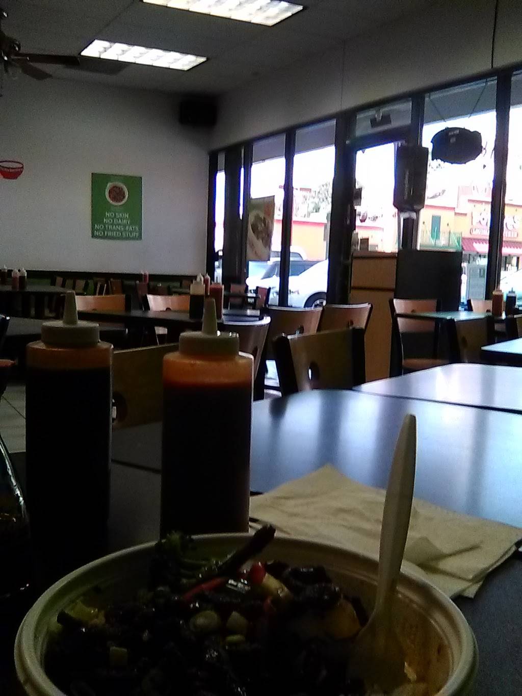 The Flame Broiler | restaurant | 2526 S Figueroa St, Los Angeles, CA 90007, USA | 2137458923 OR +1 213-745-8923