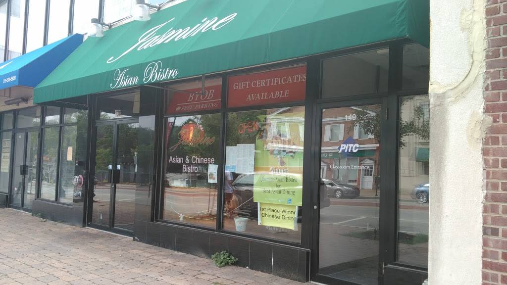 Jasmine Asian Bistro | restaurant | 138 S Easton Rd, Glenside, PA 19038, USA | 2158854333 OR +1 215-885-4333