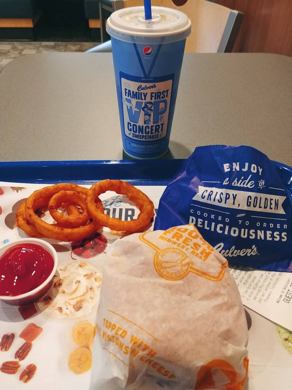 Culvers | restaurant | 6830 Whitmore Lake Rd, Brighton, MI 48116, USA | 8105884314 OR +1 810-588-4314