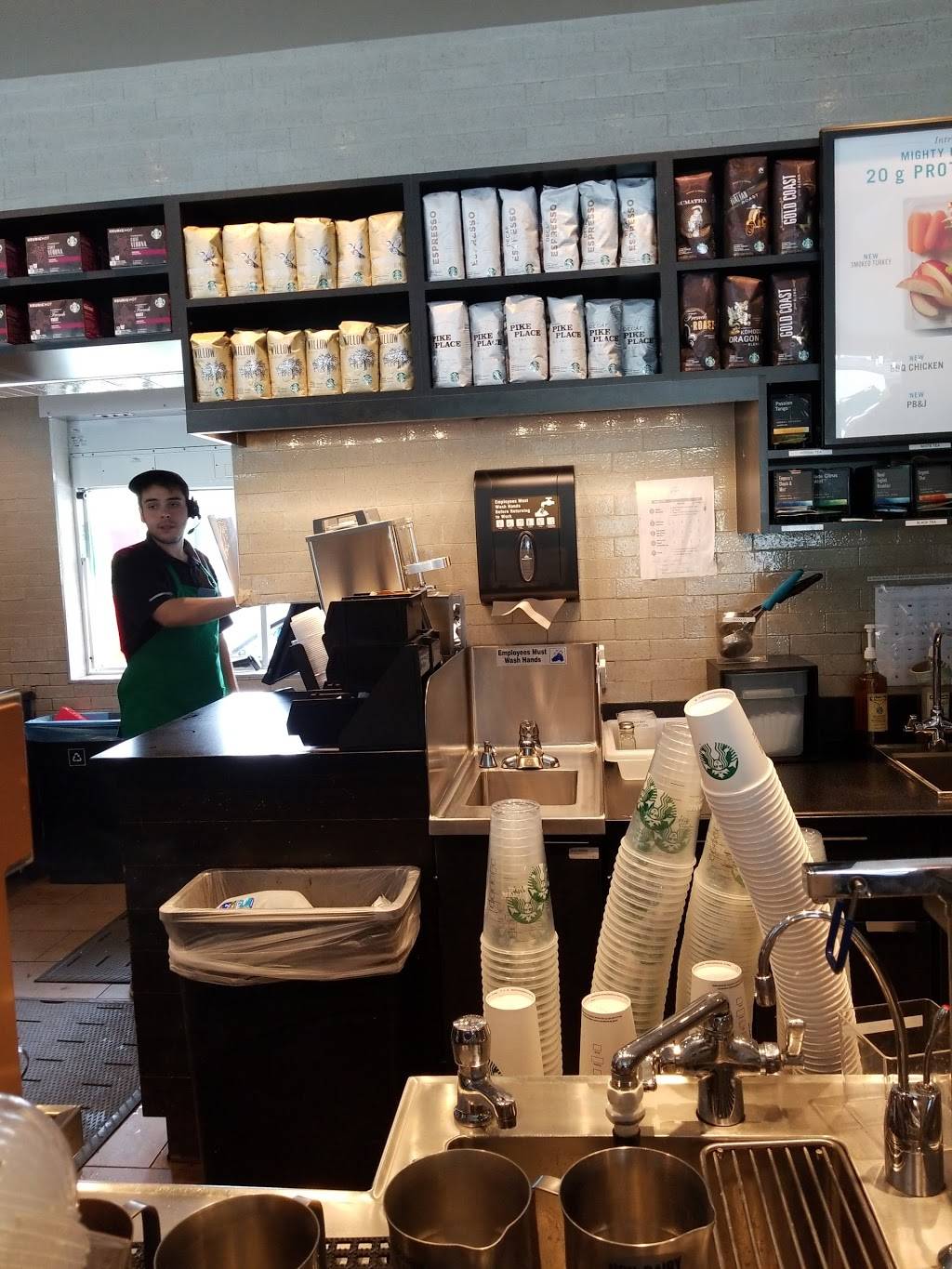 Starbucks | cafe | 1250 W Main St, Waterbury, CT 06708, USA | 8608668937 OR +1 860-866-8937