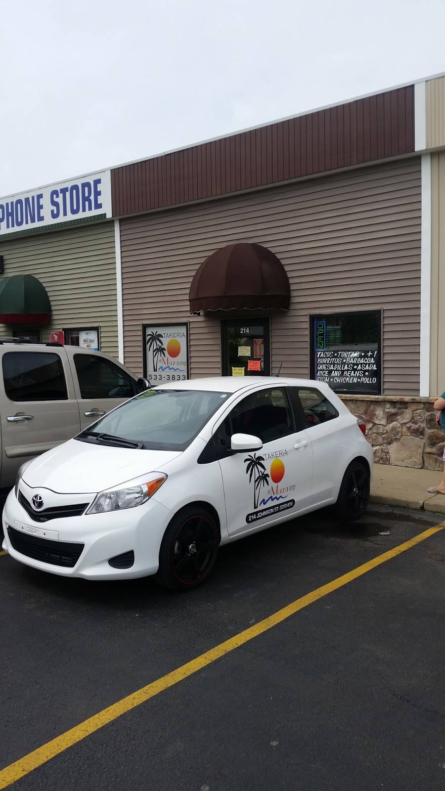 Taqueria El Maza | restaurant | 214 Johnston St, Goshen, IN 46528, USA | 5745333833 OR +1 574-533-3833