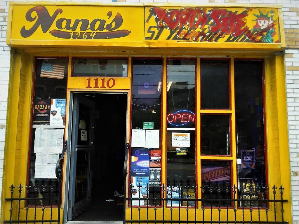 Nanas New York Hot Dogs | restaurant | 1110 Federal St, Pittsburgh, PA 15212, USA | 4129042785 OR +1 412-904-2785