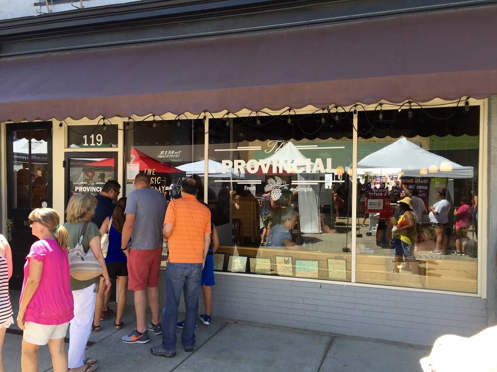 The Provincial | restaurant | 119 N Salem St, Apex, NC 27502, USA | 9193725921 OR +1 919-372-5921