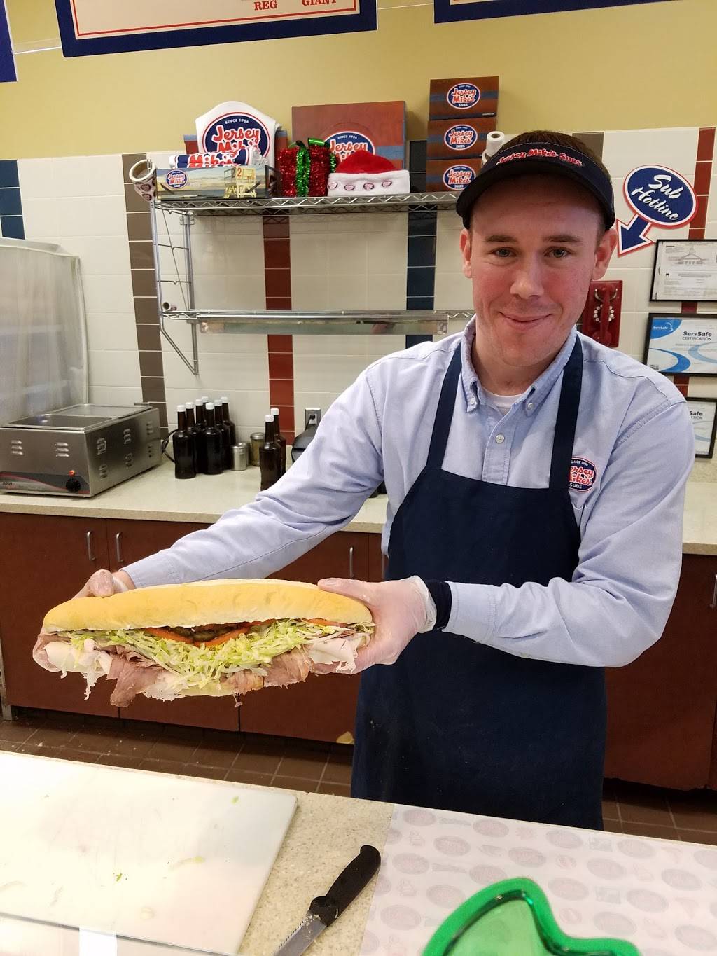 Jersey Mikes Subs | meal takeaway | 1647 County Rd 220 #102, Fleming Island, FL 32003, USA | 9042642100 OR +1 904-264-2100