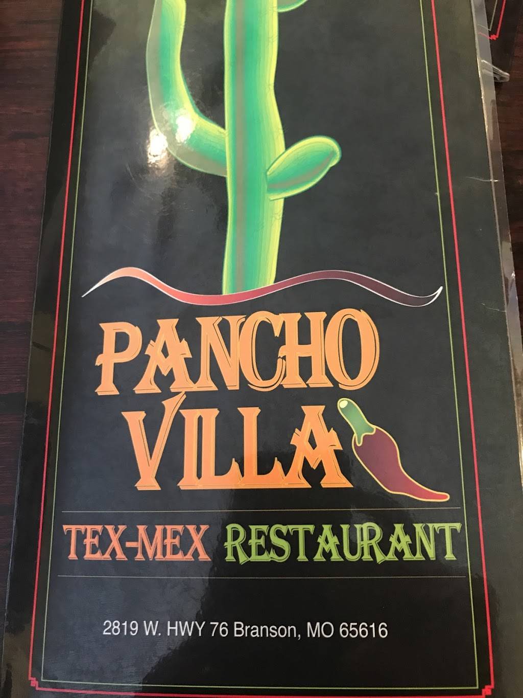 Pancho Villa | restaurant | 2819 W 76 Country Blvd, Branson, MO 65616, USA | 4173344548 OR +1 417-334-4548