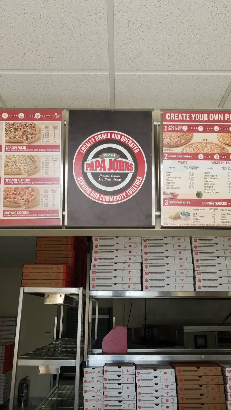 Papa Johns Pizza | restaurant | 7708 Regents Rd Suite A, San Diego, CA 92122, USA | 8584589800 OR +1 858-458-9800