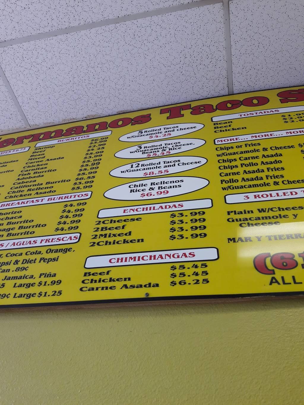Hermanos Taco Shop | restaurant | 1295 Broadway #206, Chula Vista, CA 91911, USA | 6194222131 OR +1 619-422-2131