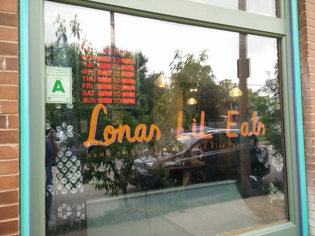 Lonas Lil Eats | restaurant | 2199 California Ave, St. Louis, MO 63104, USA | 3149251888 OR +1 314-925-1888