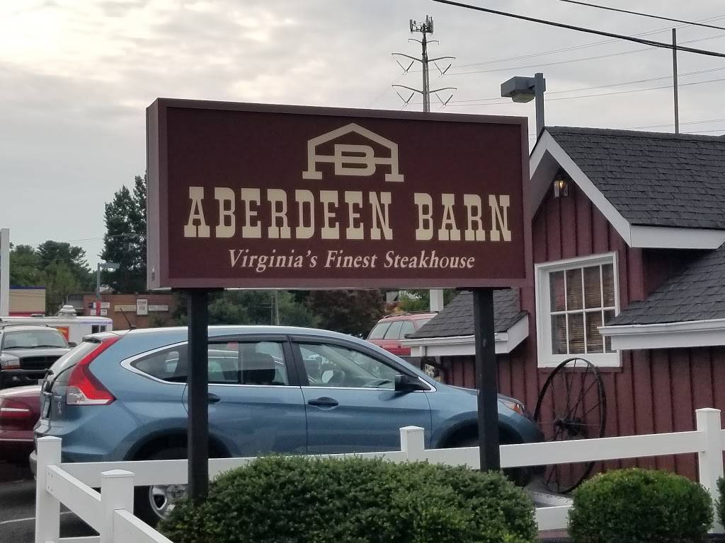 Aberdeen Barn Steak House | restaurant | 2018 Holiday Dr, Charlottesville, VA 22901, USA | 4342964630 OR +1 434-296-4630