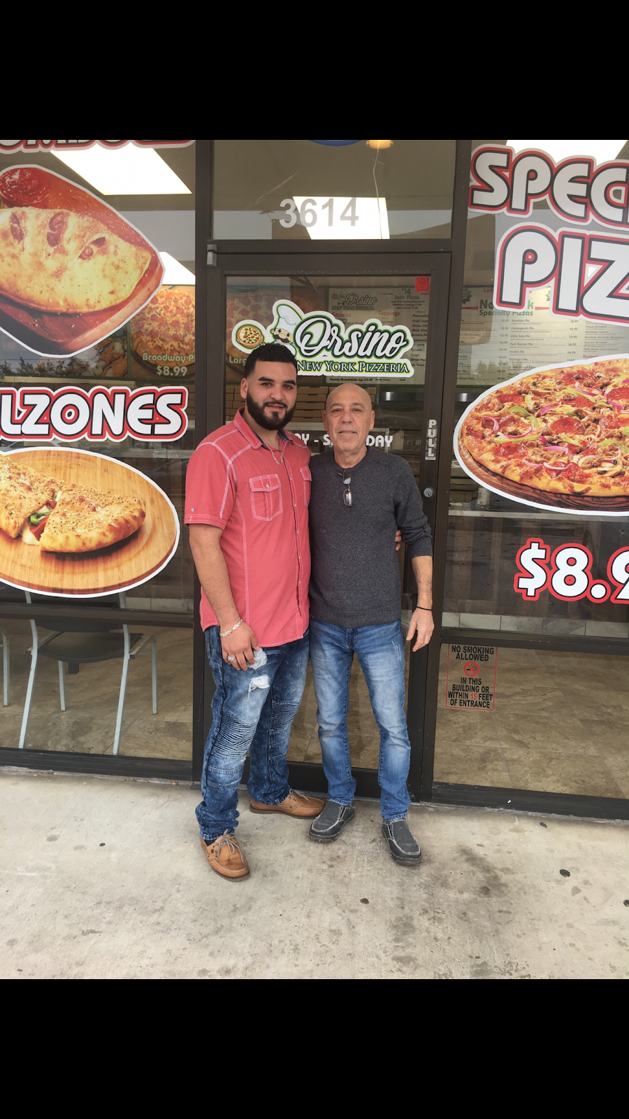 Orsino New York Pizzeria | restaurant | 3614 Garth Rd, Baytown, TX 77521, USA | 2818397097 OR +1 281-839-7097