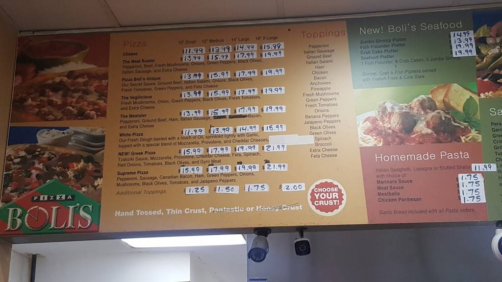 Pizza Bolis | meal delivery | 644 S Philadelphia Blvd, Aberdeen, MD 21001, USA | 4102726300 OR +1 410-272-6300