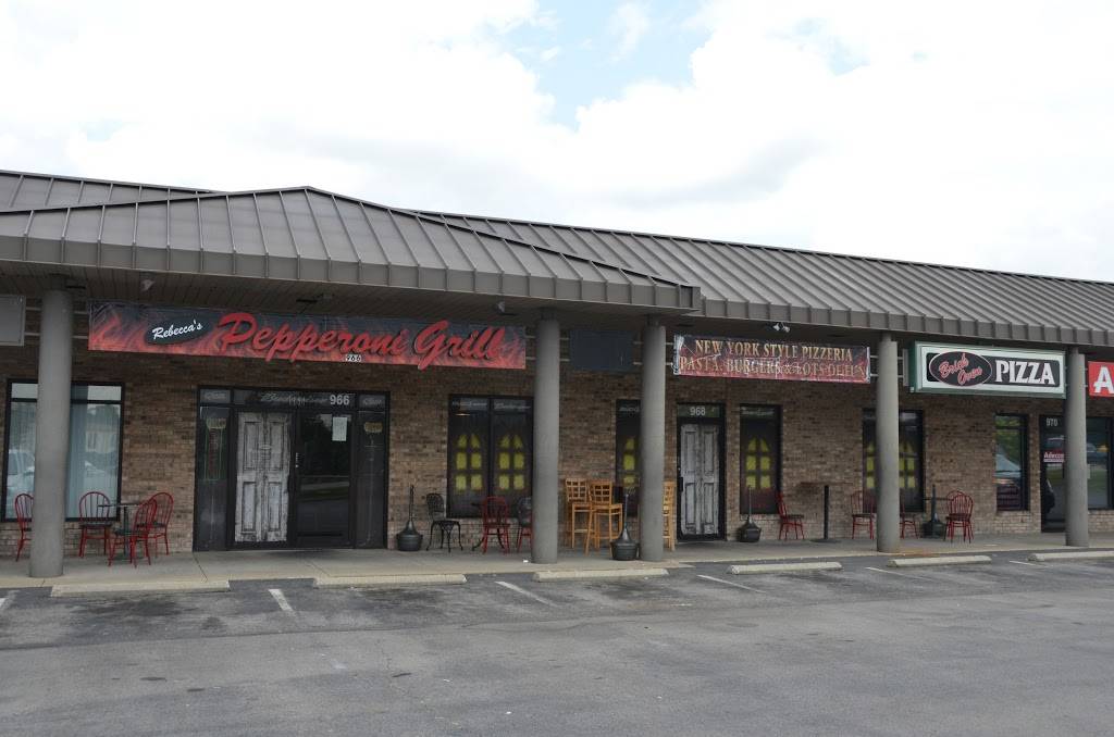 Rebeccas Pepperoni Grill | restaurant | 966 Chambers Blvd, Bardstown, KY 40004, USA | 5023484848 OR +1 502-348-4848