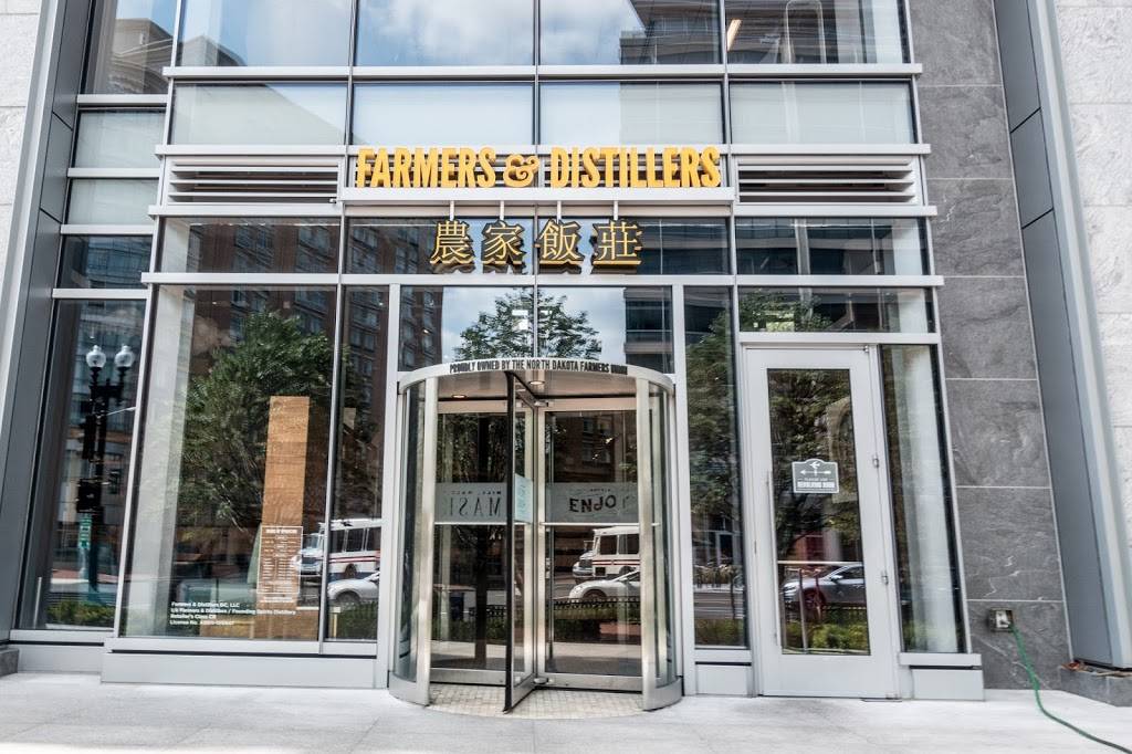 Farmers & Distillers | restaurant | 600 Massachusetts Ave NW, Washington, DC 20001, USA | 2024643001 OR +1 202-464-3001