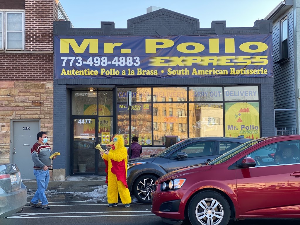 Mr.Pollo Express | restaurant | 4477 W Lawrence Ave, Chicago, IL 60630, USA | 7734984883 OR +1 773-498-4883