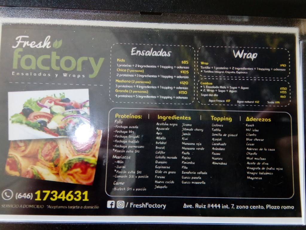 Fresh Factory | restaurant | Calle Novena 444-7, Zona Centro, 22800 Ensenada, B.C., Mexico | 016461734631 OR +52 646 173 4631