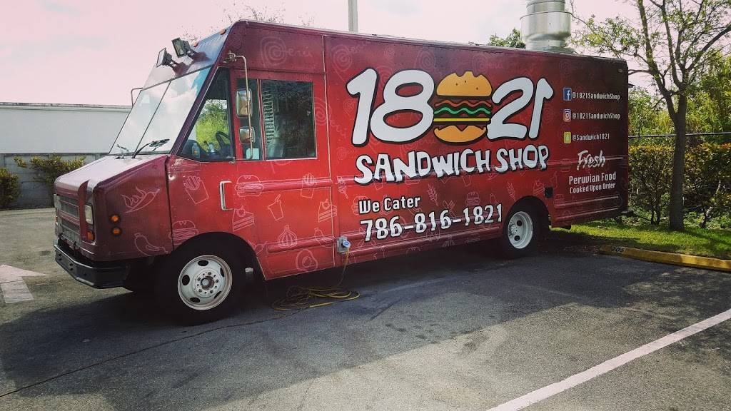 1821 Sandwich Shop | restaurant | 9225 SW 137th Ave, Miami, FL 33186, USA | 7868161821 OR +1 786-816-1821