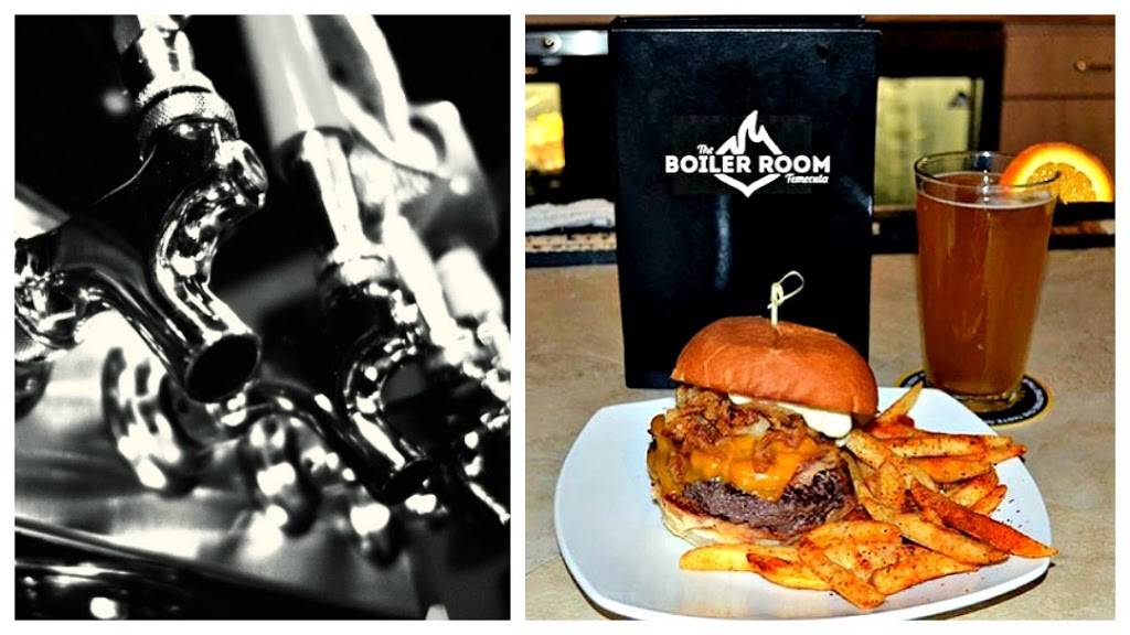 The Boiler Room Temecula | restaurant | 27911 Jefferson Ave, Temecula, CA 92590, USA | 9516952337 OR +1 951-695-2337