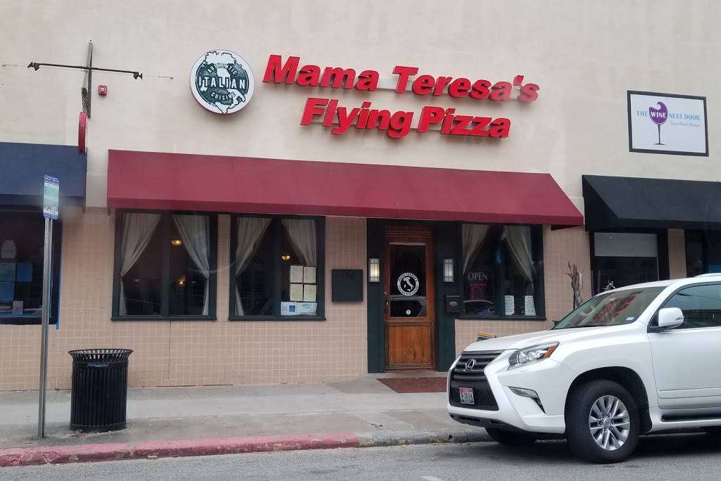 Mama Teresas Flying Pizza | restaurant | 416 21st St, Galveston, TX 77550, USA | 4097656262 OR +1 409-765-6262