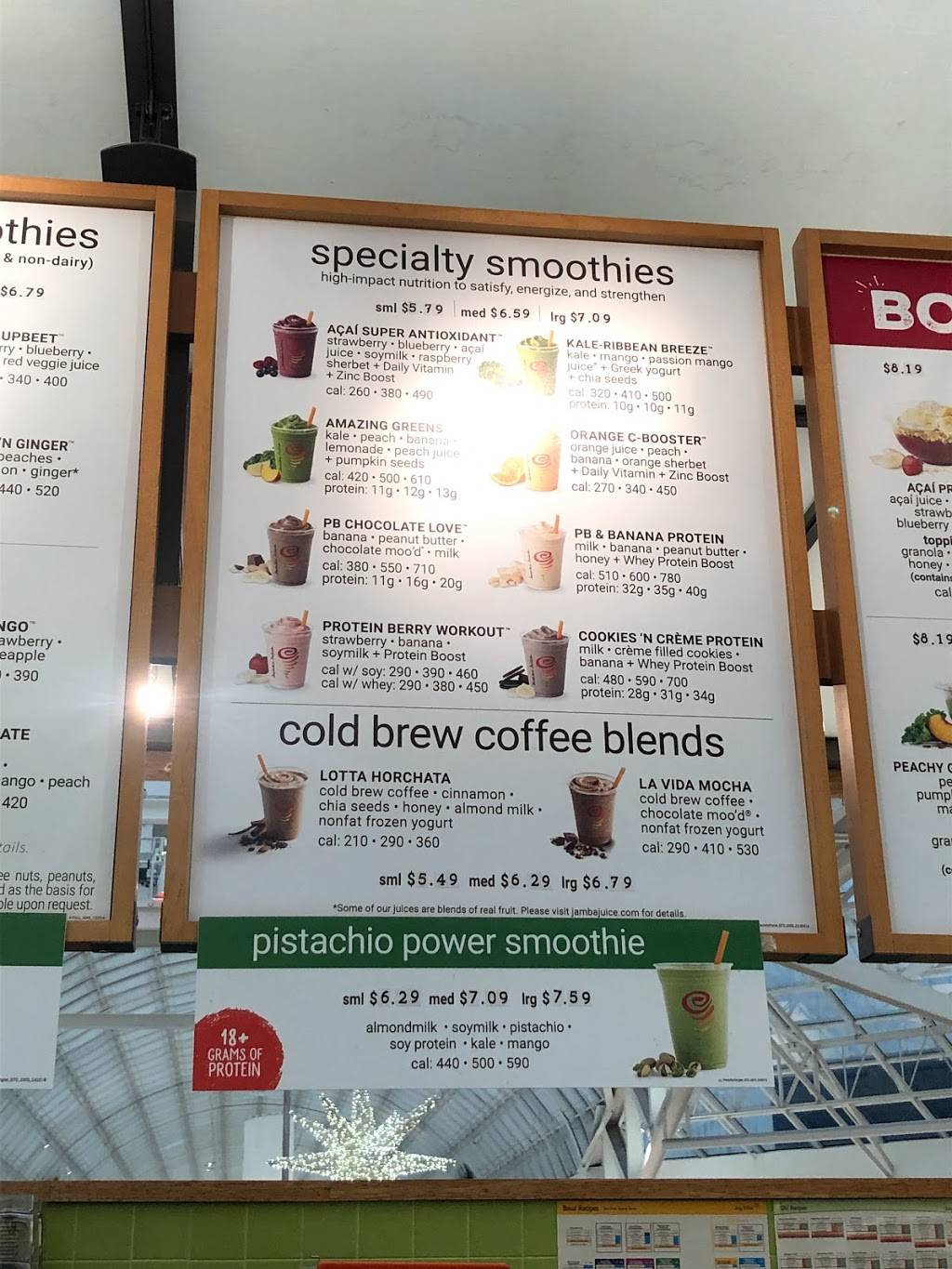 Jamba Juice Galleria Dallas Mall | restaurant | 13350 North Dallas Pkwy, Dallas, TX 75240, USA | 9723850863 OR +1 972-385-0863