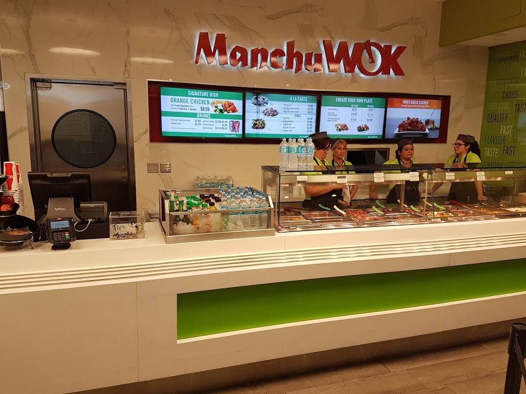 Manchu Wok | restaurant | Terminal D - North Terminal, Gate D44, Miami International Airport, 2100 NW 42nd Ave, Miami, FL 33126, USA | 3058764616 OR +1 305-876-4616